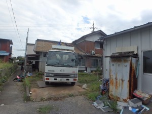 8月17日　池田町　Ｅ様邸　全解体工事