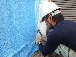 羽島市　外壁撤去工事