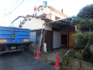 池田町　家屋解体工事