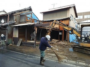 羽島市　家屋の全解体工事