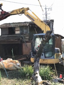 神戸町　家屋解体工事